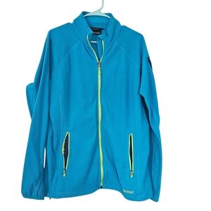 Vintage Marmont Blue Classic Full Zipper Jacket Size L NO SIZE OR CARE TAG